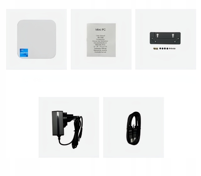 Mini Komputer INTEL Alder Lake N100 - DDR5 16GB, 1TB M.2 - Windows 11 PRO