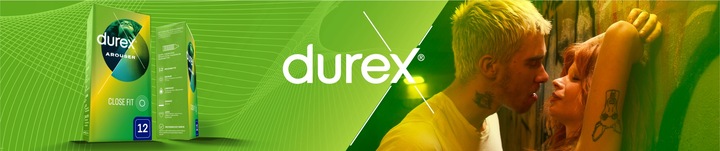 DUREX Arouser 12 sztuk Prezerwatywy Prążkowane Dodatkowa Stymulacja