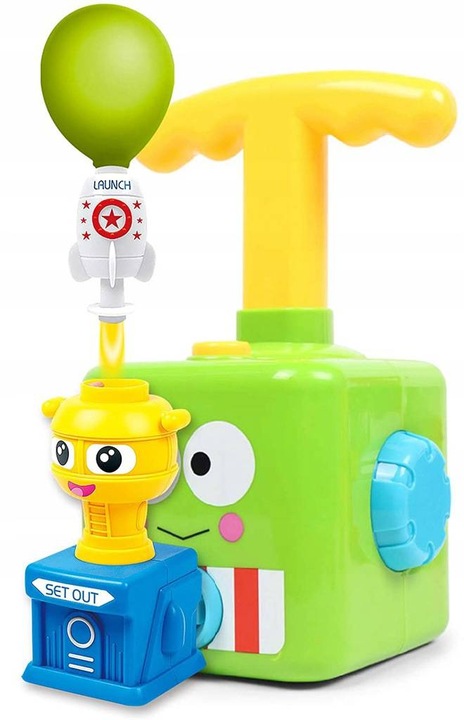 WYRZUTNIA BALONOWA DO BALONÓW AERODYNAMICZNY SAMOCHÓD POMPKA DLA DZIECI