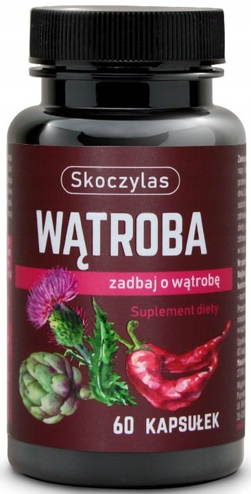 WĄTROBA SKOCZYLAS Ostropest Karczoch Kapsaicyna