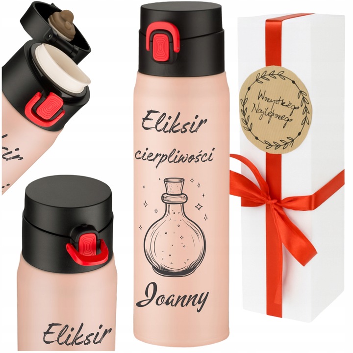 Kubek Termiczny Termos z Grawerem Prezent Dla Niego Dla Niej Na