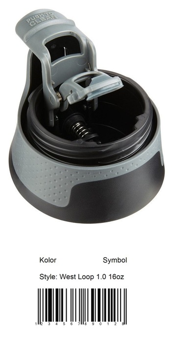 Kubek termiczny Contigo West Loop 2.0 470ml - Grafitowy Mat