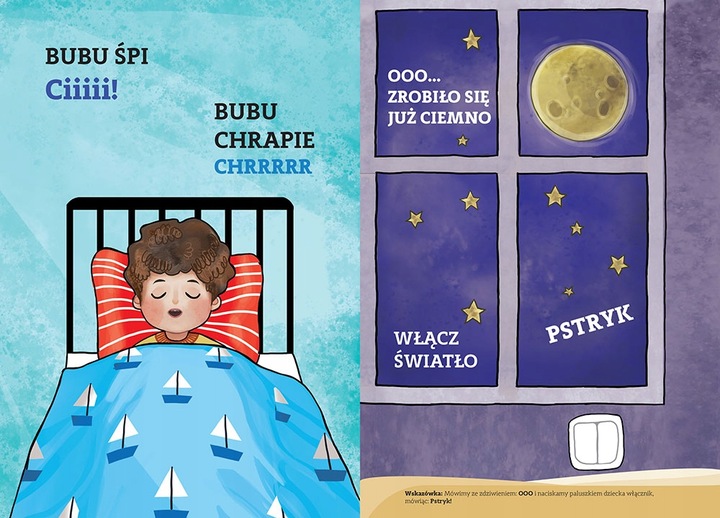 BUBU UCZY SIĘ MÓWIĆ książeczka do stymulacji mowy