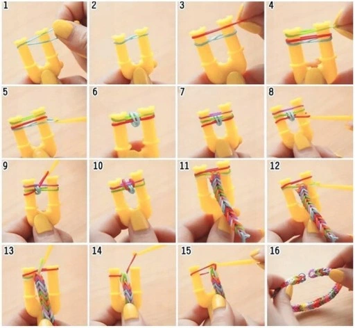 Gumki do robienia BRANSOLETEK DUŻU zestaw 4400+el XXL PREZENT