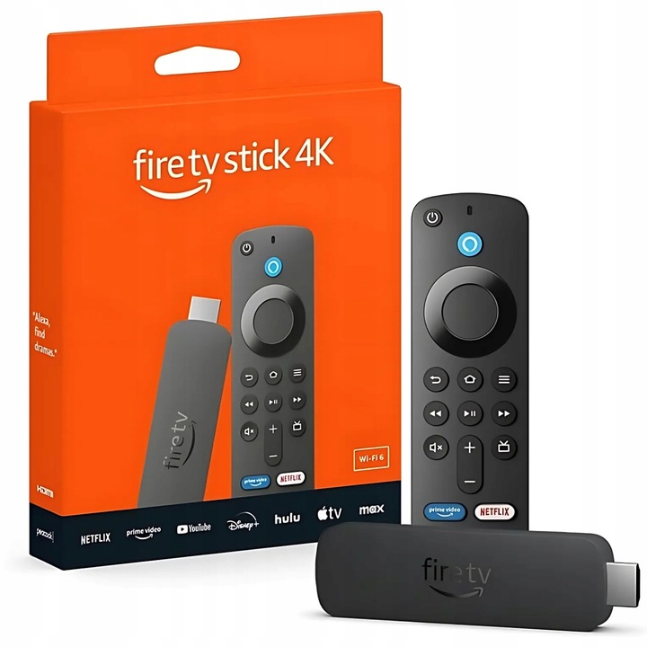 Odtwarzacz multimedialny Amazon Fire TV Stick 4K 8GB WiFi6 Bluetooth