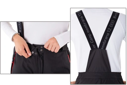 ZIMOWE Spodnie NARCIARSKIE 12.000 MEMBRANA r.170