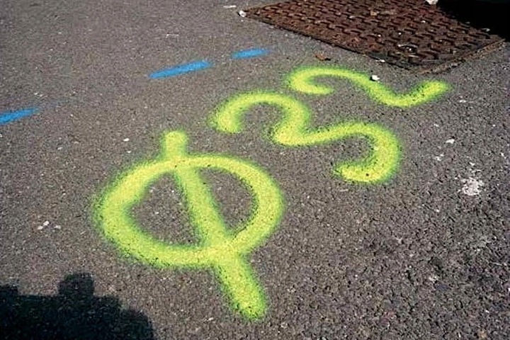 FARBA GEODEZYJNA SPRAY SOPPEC TRACK MARKER 12szt