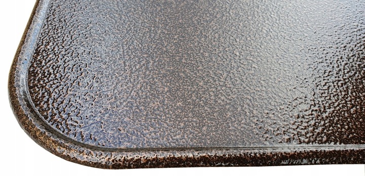 BLACHA POD PIEC STARA MIEDŹ KOMINEK 60 cm x 80 cm