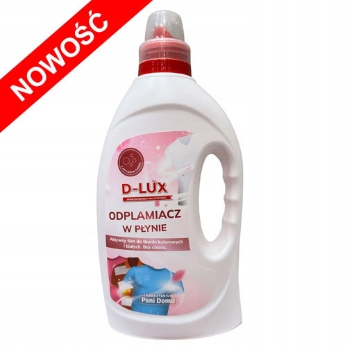 D-LUX Odplamiacz do prania kolorowego i białego z aktywnym tlenem 1L