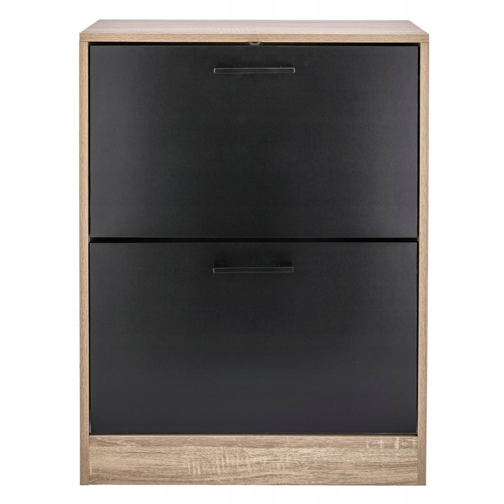 SZAFKA na buty regał 2 KOMORY OBUWIE komoda pojemna do przedpokoju