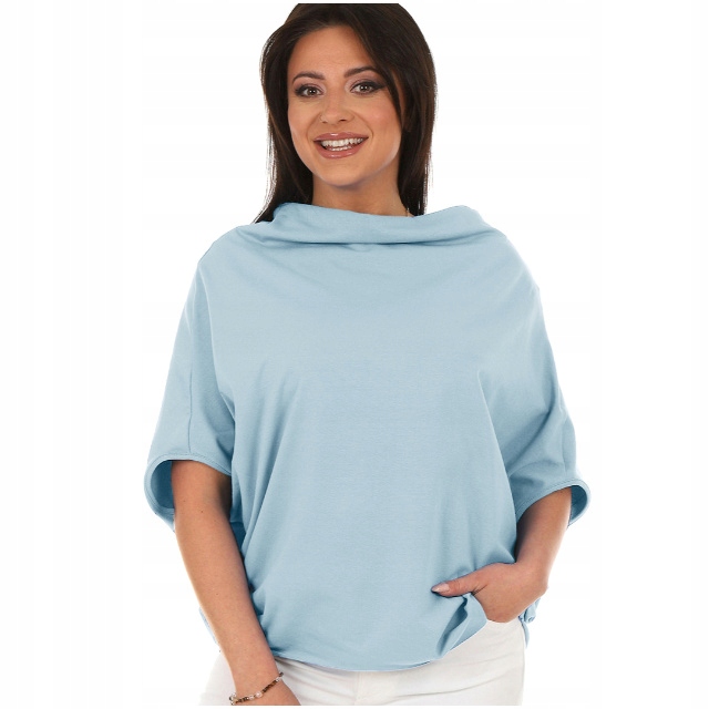 Moda Fresca F626 Luźna TUNIKA bluzka oversize KIMONO