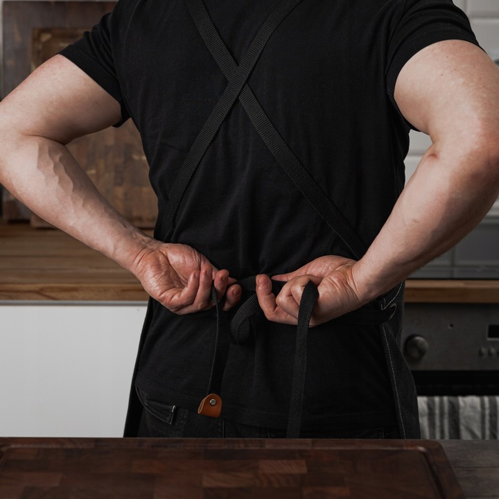 Fartuch Kuchenny StekBzdur Kelnerski Barmański Barberski dla Kucharza