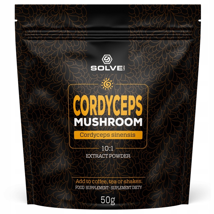 CORDYCEPS SINENSIS 10:1 EKSTRAKT 50G SOLVE LABS