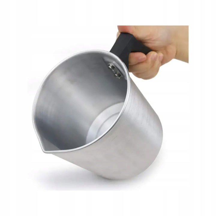 Dzbanek tygiel topielnik do zalewu świec do topienia i rozlewania 1,2L