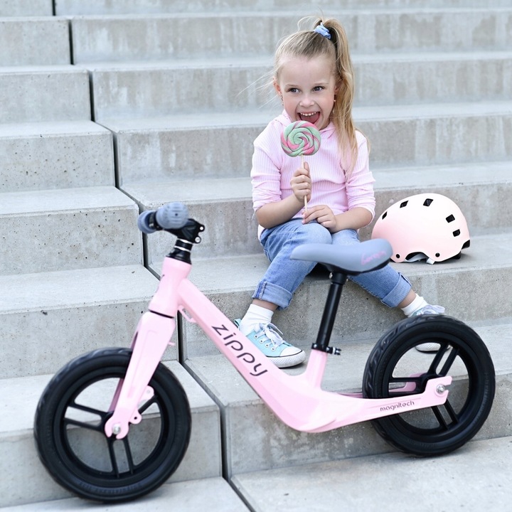 Rower rowerek biegowy dla dziewczynki Bergen Lekki regulowany dla dzieci