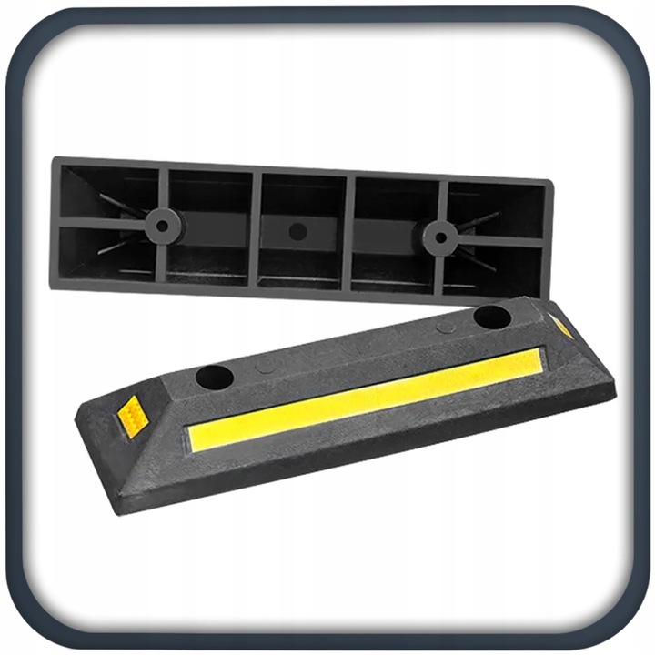 2x SEPARATOR ODBOJNIK PARKINGOWY OGRANICZNIK ODBOJNIK NAJAZD ZESTAW