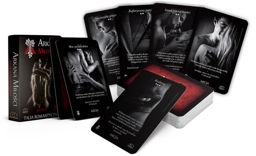 SEX IGRASZKI Arkana Miłości ROMANTYCZNA EROTYCZNA gra DLA PAR na WALENTYNKI