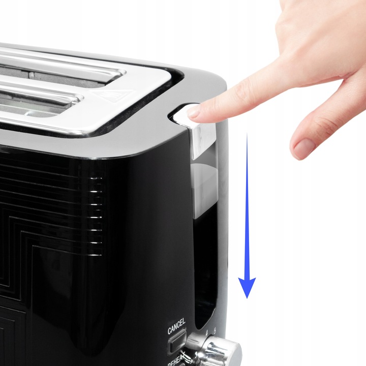 TOSTER OPIEKACZ GRZANKI TO320C MOC 900W 7 POZIOMÓW MOCY OPIEKANIA