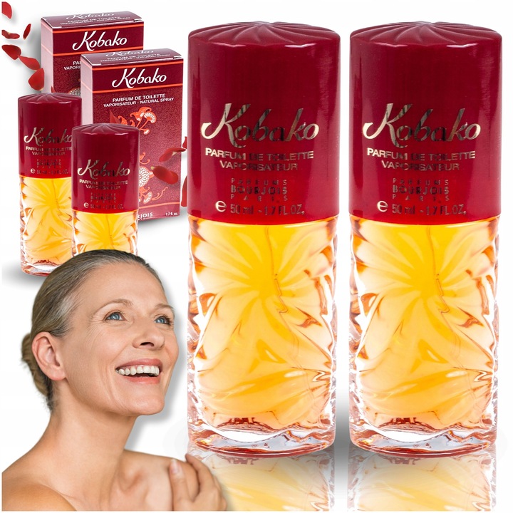Bourjois Kobako Woda Toaletowa 50 ml EDT Parfum De Toilette Oryginał 2szt.