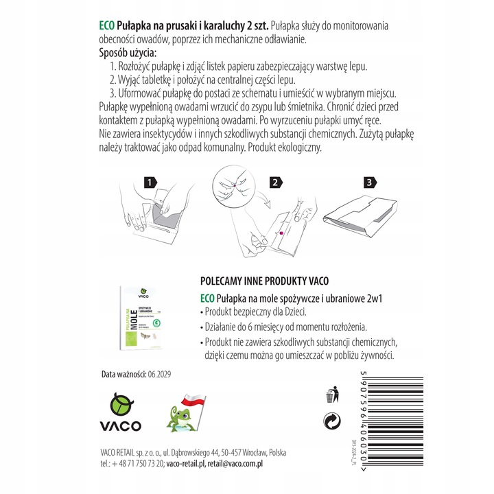 10x Mocna Pułapka na Pluskwy Prusaki Karaluchy Wszystkie Rodzaje Lep