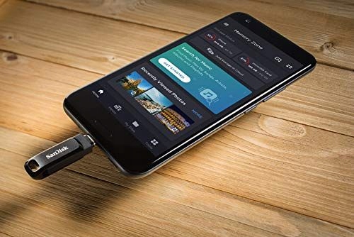 Pendrive SanDisk Ultra Dual Drive Go 512 GB USB 3.0, USB 3.1 typ C czarny