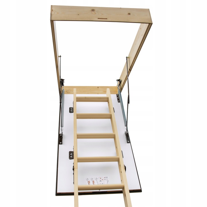 Schody Strychowe 4STEP GREENLINE 120x70 35mm Właz strych 1,05 W/m2K