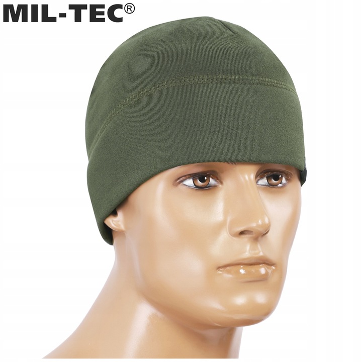 CZAPKA ZIMOWA TERMOAKTYWNA SPORTOWA MIL-TEC BEANIE SOFT POLAROWA OLIVE