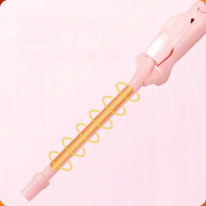 LOKÓWKA do włosów do KRĘCENIA loków szybkie nagrzewanie bez uszkodzeń