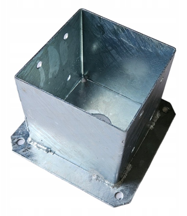 PODSTAWA SŁUPA PRZYKRĘCANA 14x14cm WSPORNIK KOTWA 140x140mm MOCNA GRUBA PL