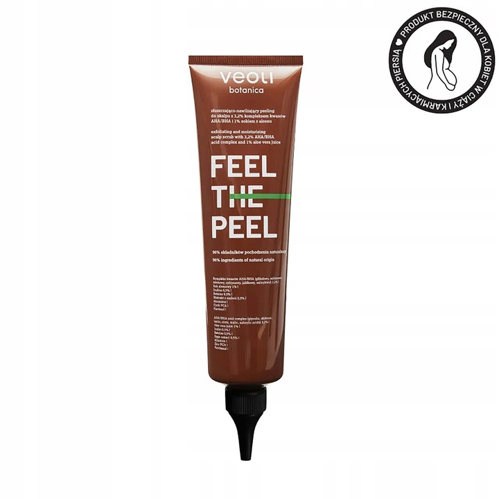 VEOLI Botanica Peeling do Skalpu Aha/bha 3,2% Oczyszcza i Nawilża