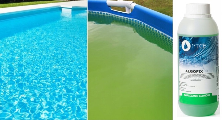 KRYSTALIZATOR BASENU BASENÓW JACUZZI SPA ANTYGLON ŚRODEK NA GLONY 0,5L