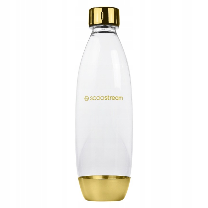 ZESTAW SATURATOR SODASTREAM ART BIAŁO-ZŁOTY BUTELKA + NABÓJ + DODATKI