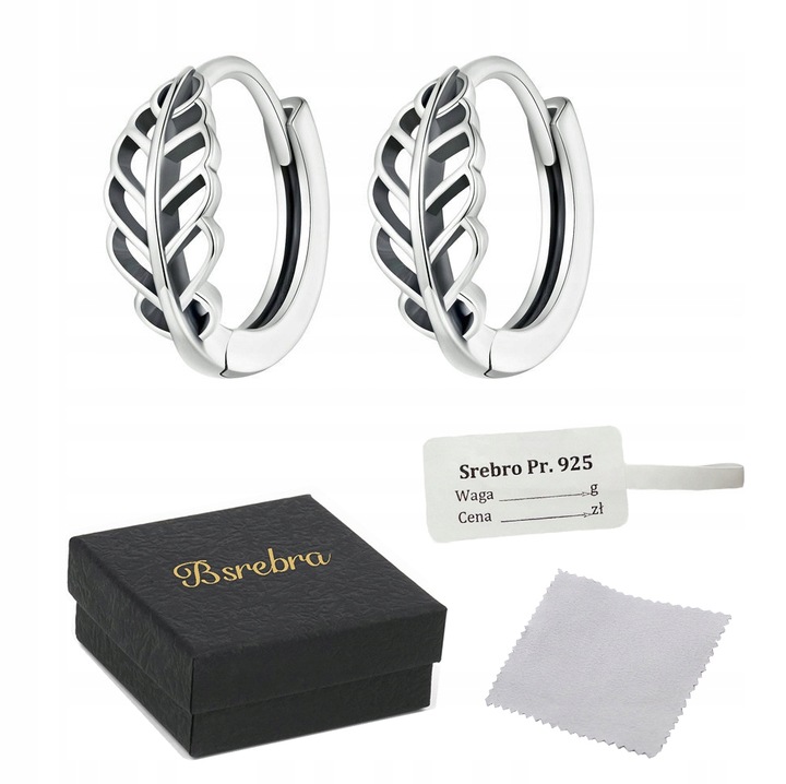 Kolczyki Srebrne PRÓBA 925 KOŁA OBRĘCZE SREBRO KÓŁKA Damskie