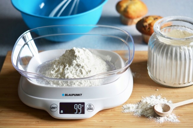 Waga kuchenna Blaupunkt z misą FKS501 5 kg biała