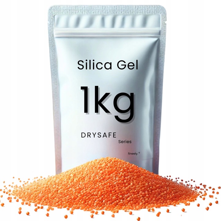 SILICA GEL 1kg Pomarańczowy żel krzemionkowy, pochłaniacz wilgoci