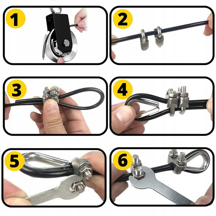 WYCIĄG GÓRNY I DOLNY ZESTAW DO 100KG UCHWYT TRICEPS DO TRENINGU SIŁOWEGO