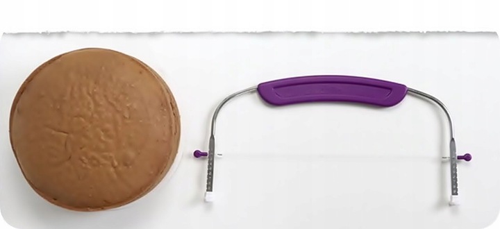 NÓŻ STRUNOWY DO CIĘCIA biszkoptu DEKORATOR DO CIAST tort STRUNA