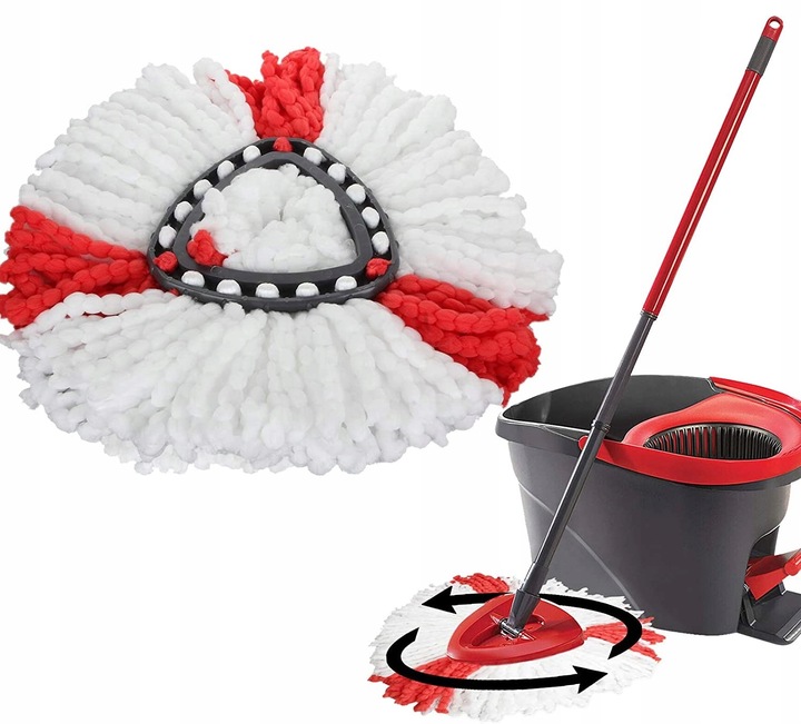 10x WKŁAD DO MOPA OBROTOWEGO VILEDA WRING TURBO MEGA CHŁONNE ZAPAS