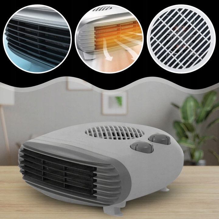 FARELKA MOCNY GRZEJNIK TERMOWENTYLATOR ELEKTRYCZNY STOJĄCY TERMOSTAT