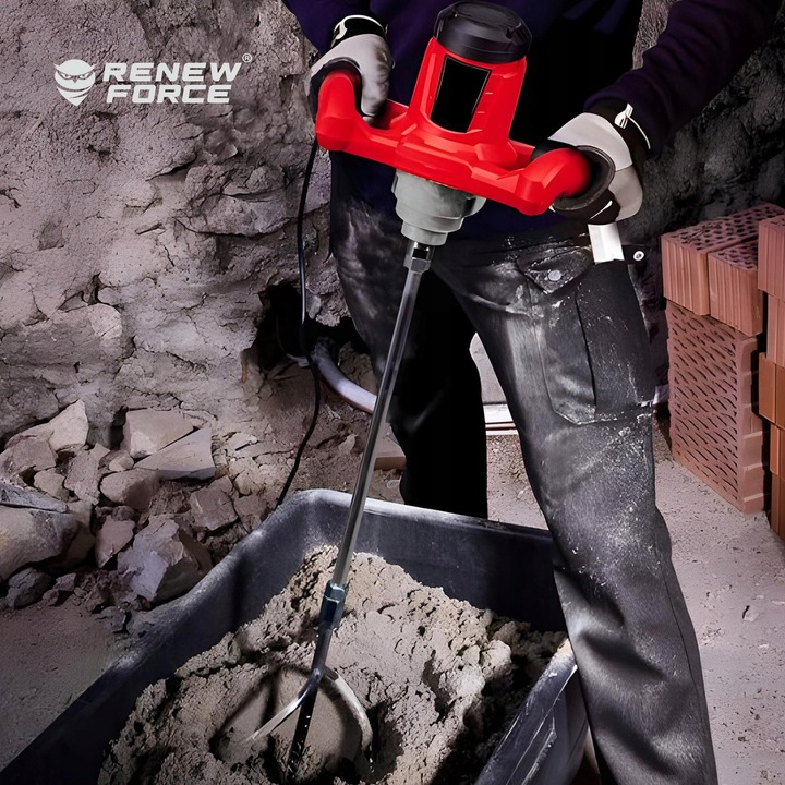 MIESZADŁO DO KLEJU ZAPRAWY BETONU ELEKTRYCZNE 2600W MIESZALNIK MOCNE