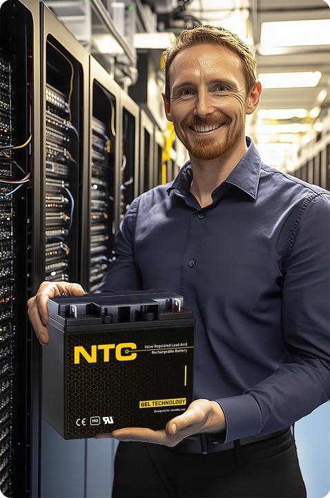 AKUMULATOR ŻELOWY BEZOBSŁUGOWY NTC 12V 9Ah (wymiar 7Ah, 7.5Ah, 9Ah, 10Ah)