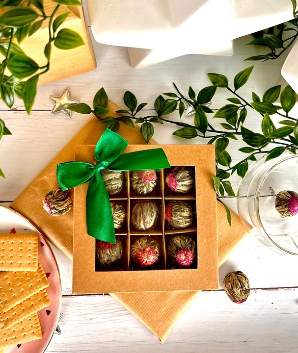 Herbata Kwitnąca Lichi Ball 1 kg - HURT - kulka kwiat rozkwitająca