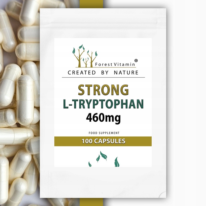 L-TRYPTOFAN 100 kap L-TRYPTOPHAN RELAKS SPOKÓJ SEN