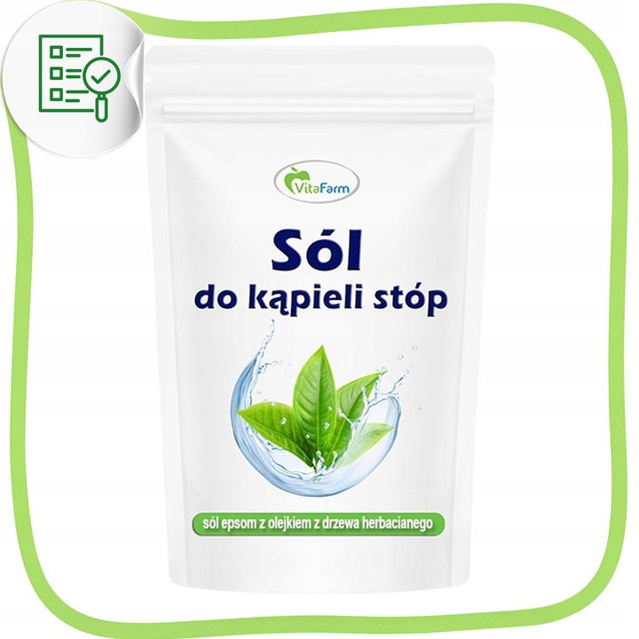 Sól Epsom 5kg plus Sól Epsom z olejkiem herbacianym zestaw do kąpieli