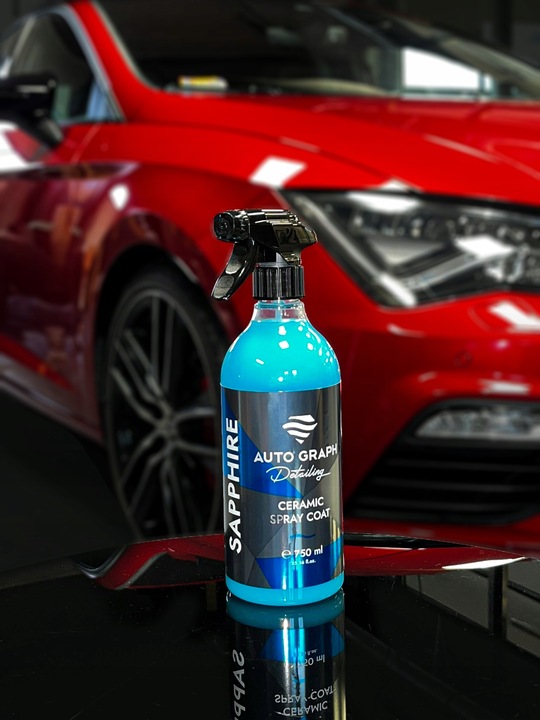 AUTO GRAPH SAPPHIRE 750 ml Ceramic Spray WET LOOK + OCHRONA LAKIERU SiO2