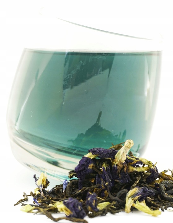 BŁĘKITNA LAGUNA 100 g herbata biała i niebieska z bławatkiem