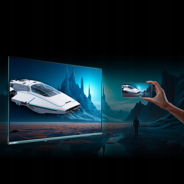 Telewizor CHiQ U55QST 4K UHD QLED Smart Google TV Dolby Audio