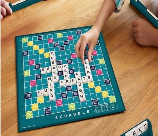 SCRABBLE ORIGINAL Gra Słowna Scrable Skrable PL