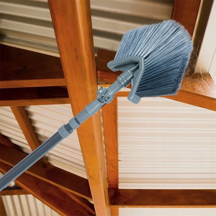 Miotła Teleskopowa do Kurzu i Pajęczyn Trójkątna Solidna VILDE 140-327