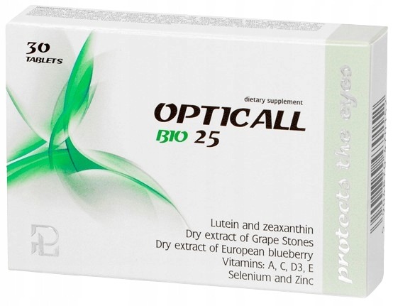 Optic Bio 25 OpticAll 30 tabletek